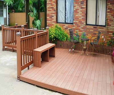 China Easily Assembled Outdoor Wood Fence Composite Fence Like A Wpc Wood for sale