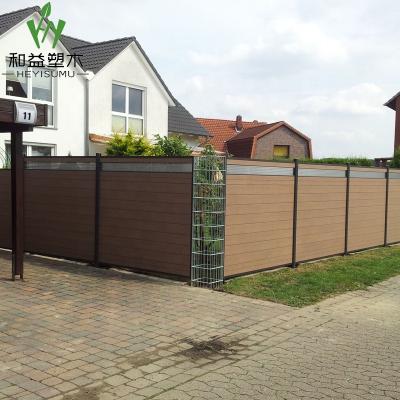 China Supply cheap price contemporary wpc wooden wall panel plastic composite fence factory direct for sale