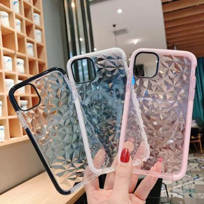 China Colorful Anti-drop Prism For iPhone 11 Diamond Bling Crystal Case For iPhone 13 Clear Case Diamonds Phone Case for sale