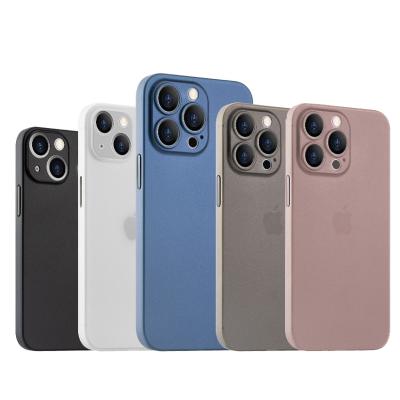 China 2021 Slim Shockproof Frosted For iPhone 13 Pro PP Matte Case , Ultra Thin Frost Back PP Case For iPhone 13 PP Case for sale