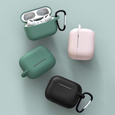 China New Colorful Shockproof Earphone Case Silicone Case Cover For Airpods Pro 3 Case Silicone for sale