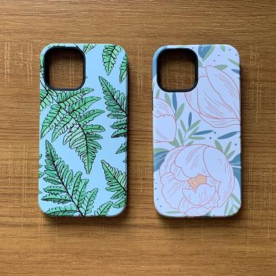 China Dropshipping Sublimation Anti-fall Phone Cases Custom Drop Shipping Custom Photo For Iphone Cases With Printing Edge To Sharpen for sale