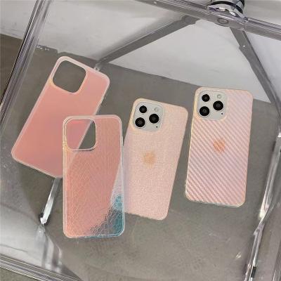 China Anti-drop For iPhone 13pro Max Fashionable Cover Laser Aurora Clear Clear Shiny Case For iPhone 13 Luxury Gradient Glitter Color Phone Case for sale