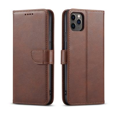 China Anti-fall Cell Phone Cover For iPhone 12 Wallet Cases Bulk Flip Cover Phone Case For iPhone 12 11 Promax Leather Case for sale