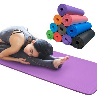 China Waterproof 2021 Premium Nbr Yoga Mat, Yoga Mat With Strap, Yogamatte Nbr Yoga Matratze for sale