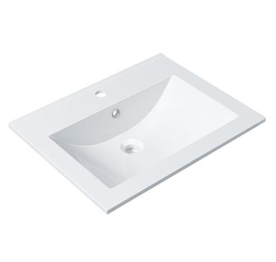 China Durable Epoxy Resin Wash Basin 60CM Standard Size Wash Basin for sale