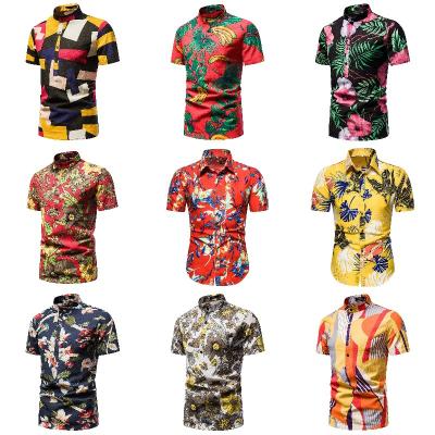 China 2021 new fall young men's multi-color business long sleeve shirt business wear anti-pilling for sale