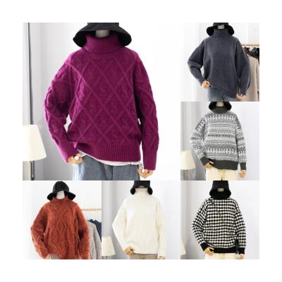 China high quality Anti-wrinkle cheap price turtle neck knitted sweater for women for sale