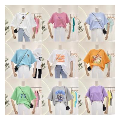 China Special Wholesale Casual Women's T-shirts High Quality Women's Short Sleeve Tops Anti-wrinkle T-shirts for sale