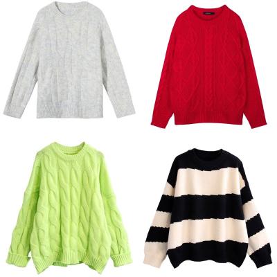 China new fashionable autumn and winter Anti-wrinkle v-neck cashmere sweater for women for sale