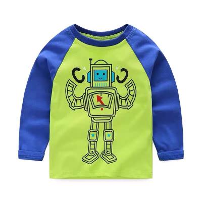 China Anti-pilling Spring and Autumn Fashion Boy T-shirts, Children's Wear Tops, Children's Long Sleeve T-Shirts for sale