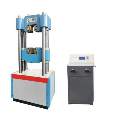 China WES-600D Digital Display Testing Machine Electrohydraulic Universal Main Motor Undermounted Cylinder WES-600D en venta