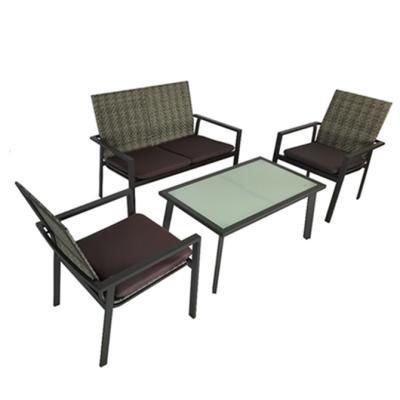 China Outdoor Hotel Garden Wicker and Rattan Furniture Conversation Set (Height Adjustable) for sale