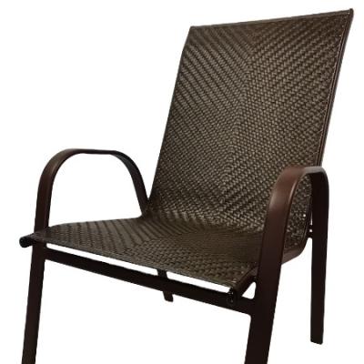 China Reclining Wicker Stacking Chair for sale