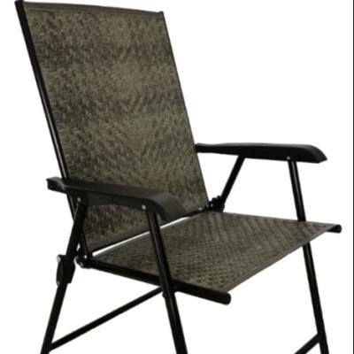 China (Size) Steel Adjustable Wicker Folding Chair for sale