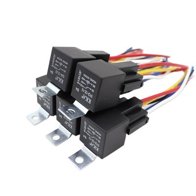 China AgSnO2 Suitable Price Licheng Good Quality 12V/24V 30A/40A 4 Pin/5 Pin Auto Relay Switch Universal for sale