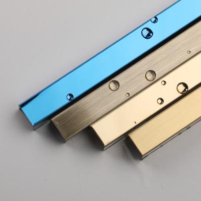 China Low Price 201 Modern U Shaped Profile 10*15*10 Tile Trim Stainless Steel Metal Tile Trim Clip Clip Factor Custom Wholesale for sale