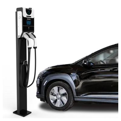 China Professional Indoor/Outdoor Wall Mounted Ev Car Charger 22Kw AC Ev Charging Battery With Led Screen 22Kw AC Charging Battery With CE Certificate for sale