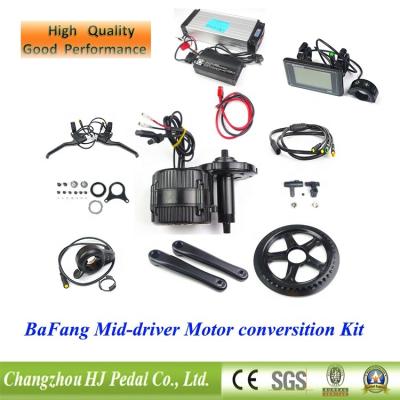 China Bafang 750 watt bbs02b mid drive motor kit for electric bike with 16