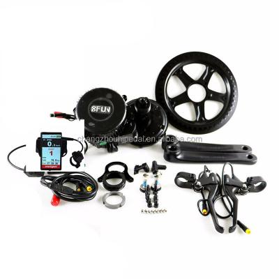 China new model bafang 8fun crank mid motor kits 36V 350W with LCD display BBS01 36V350W for sale