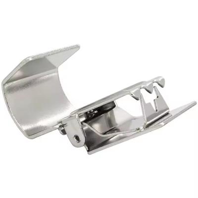 China Stainless Steel Metal Rug Gripper Stamping Part Rug Hangers Carpet Hanging Clip for sale