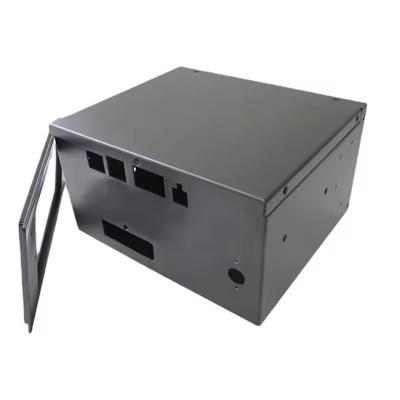 China SS Aluminium Sheet Metal Enclosure Fabrication Computer Chassis Case Power Control Housing for sale