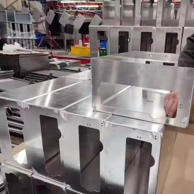 China Custom Enclosure Bending Works Enclosure Processing Parts Welding Service Stainless Aluminium Steel Box Sheet Metal Fabrication for sale