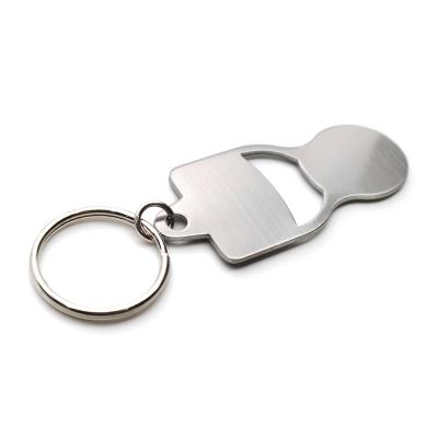 China Laser Coin Bottle Opener Key Chain Logo Blank Shopping Cart Token From Supermarket Shopping Cart DIY for sale