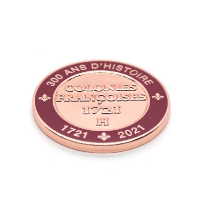 China Global Antique Copper Zinc Alloy Hard Enamel NO MOQ Custom Challenge Coin for sale