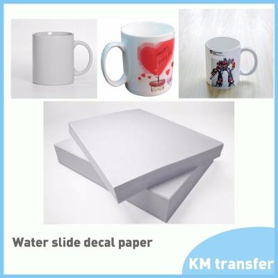 China Cheapest ceramic premium quality A3 A4water inkjet and laser decal transfer paper for laser printer for sale