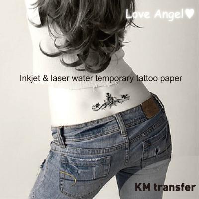 China Inkjet and laser temporary skin use home arts water slide creative temporary tattoo paper a4 for sale