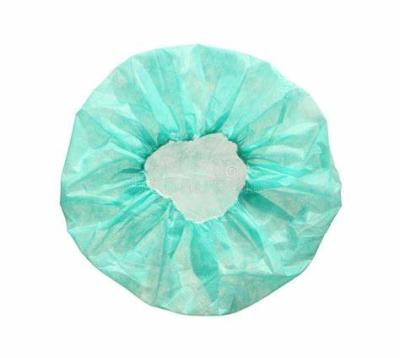 China Personal Protective Disposable Bouffant Cap Latex Free Non Woven Material for sale