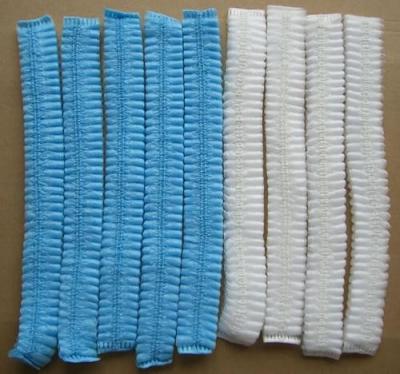 China Encapsulated Elastic Edge Disposable Bouffant Cap Envrionmental Friendly for sale