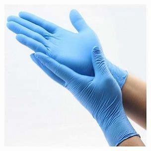 China XS - XL Nitrile Medical Disposable Hand Gloves Biodegradable 245 ± 5mm Length for sale