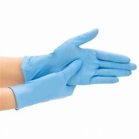 China Anti Dust Hospital Grade Disposable Gloves , Powder Free Xxl Disposable Gloves for sale