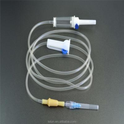 China Pvc Tpn 0.2 Micron Filter Pigtail Iv Gravity Tubing for sale