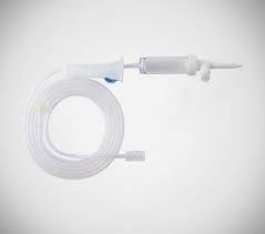 China Non Pvc Microset 15 Micron Filter Iv Piggyback Tubing  For Sale for sale