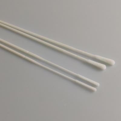 China Collection Sampling Medical Flocked  Nylon MSDS Individual Bag Packing Throat Swab for sale