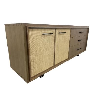 China Moontree MCB-1203 Hotel Living Room Furniture Wooden Credenza Solid Wood Cabinet for sale