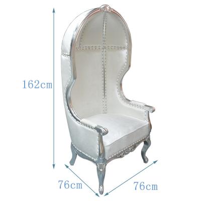 China Modern Luxury Wedding Sofa High Back Royal Furniture King Throne Chair Design Bride and Groom for sale