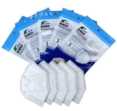 China Disposable Customized Printing Face Mask Packing Bag Kn95 5/10pcs Set Mask Package Pouch for sale