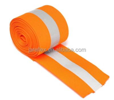 China High Visible Tape Safty Silver Reflective Tape Sew On Lime Synth Fabric Orange for sale