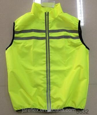 China EN471 High Visibility Reflective Bicycle Safety Vest For Walking Motor S-XL Running Cycling Recycling for sale