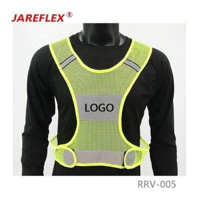 China Polyester Mesh Reflective Vest Safety Running Gear with Pocket, High Visibility for Running, Cycling, Walking, Women and Men for sale