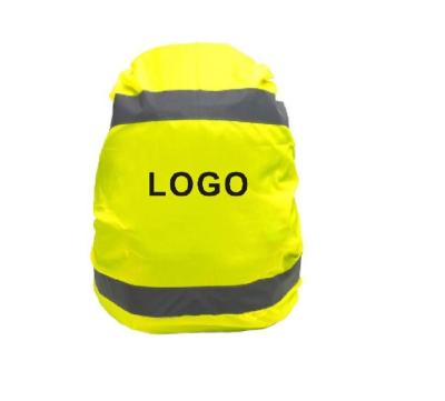 China High Visibility Safety Backpack Reflective Cover For Cylcing Customer Rise/Waist Height for sale