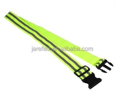 China High Visibility Running Belt Reflective Gear Safety Reflective Elastic Waistband For Cycling Jogging Walking Outdoor Sports 4.8X122cm for sale