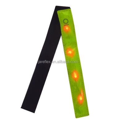 China High Visible Sports Safety LED Flashing Reflective Armband With High Visibility Light, Wristband For Cycling, Jogging, Walking for sale