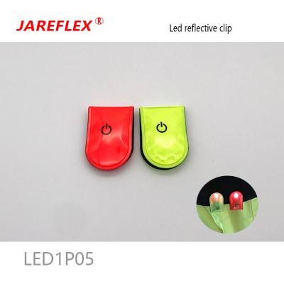 China Clip It On Your Clothing LED Safety Light With Reflective Clip On Strobe Bonuses Magnet Free Running Lights For Reflective Runner Walking Visibility for sale