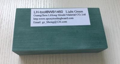 China Shore D 82-85 Hardness Density 1.46 Light Green Epoxy Tooling Board / Foam Board For Model Making for sale