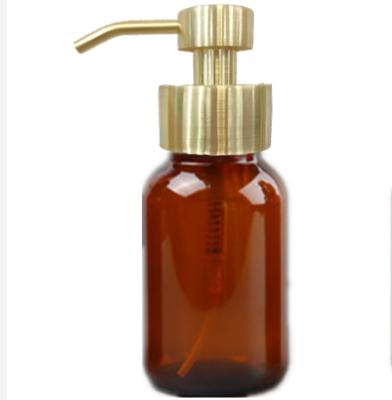 China Gold Foaming Soap Pump Premium Quality 304 Stainless Steel 44mm 45mm Foaming Soap Dispenser Foaming Pump for sale